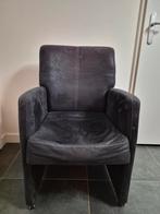 4 eetkamerstoelen - Gebruikt, wieltjes defect, Ophalen of Verzenden