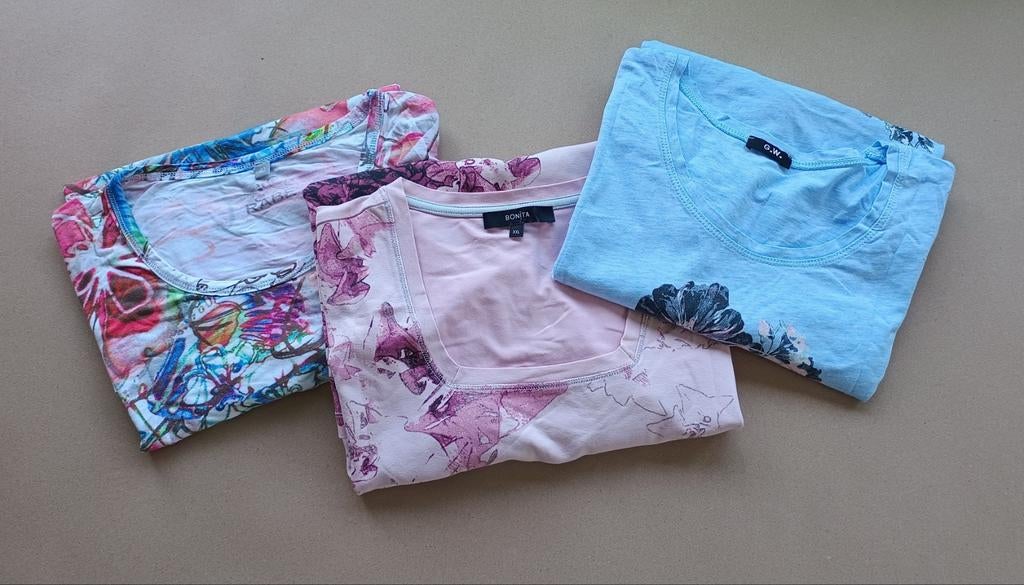 Diverse t - shirts €3,50/st, Ophalen, Zo goed als nieuw, Maat 46/48 (XL) of groter, Korte mouw