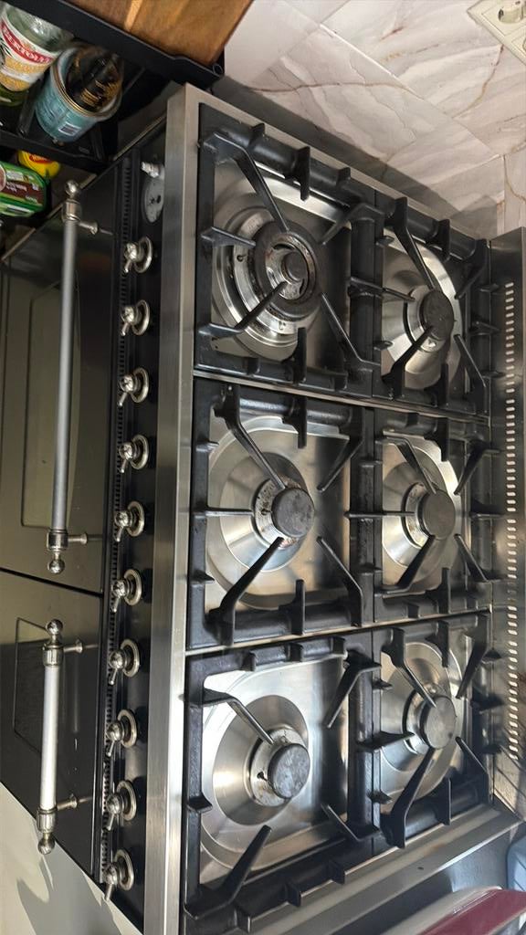 Boretti, Witgoed en Apparatuur, Gebruikt, 60 cm of meer, Grill, Ophalen of Verzenden