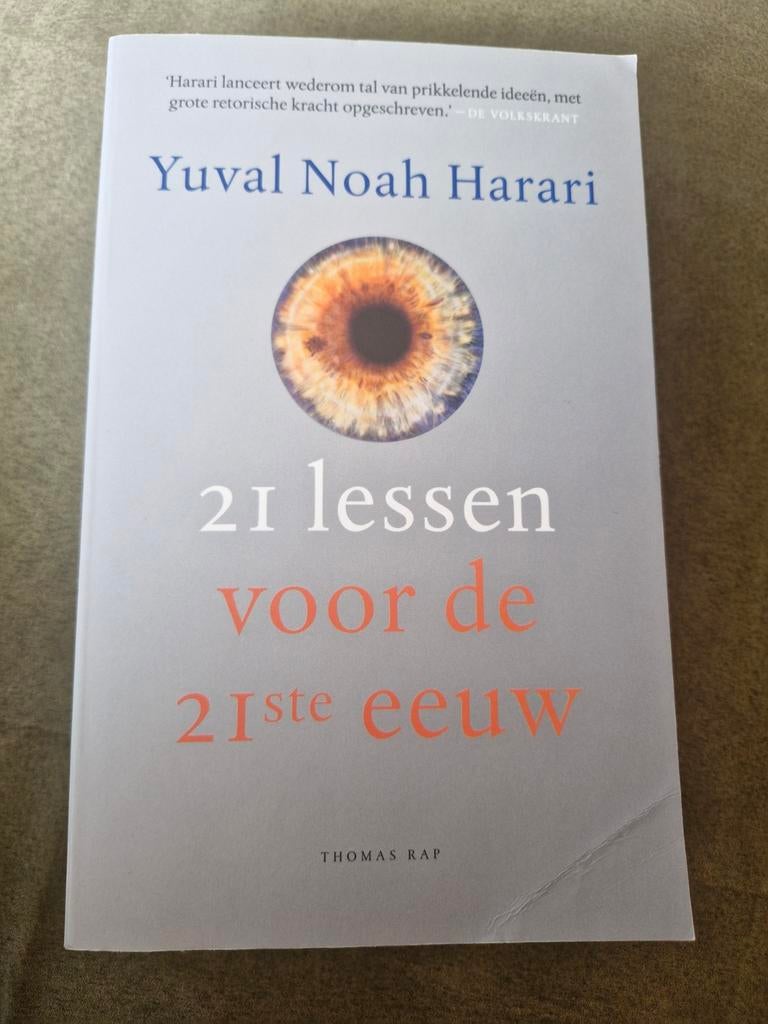 Yuval Noah Harari - 21 lessen voor de 21ste eeuw, Ophalen of Verzenden, Zo goed als nieuw, Yuval Noah Harari