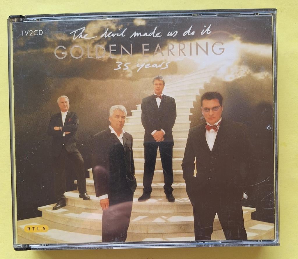 Golden Earring - The Devil Made Us Do It - 35 Years (2CD), Ophalen of Verzenden, Zo goed als nieuw, Poprock