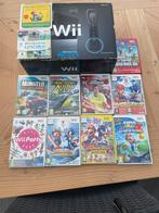 Wii Limited Edition Console + 10 Spellen (o.a. Mario, Sonic), Gebruikt, Overige genres, Eén computer, Ophalen of Verzenden