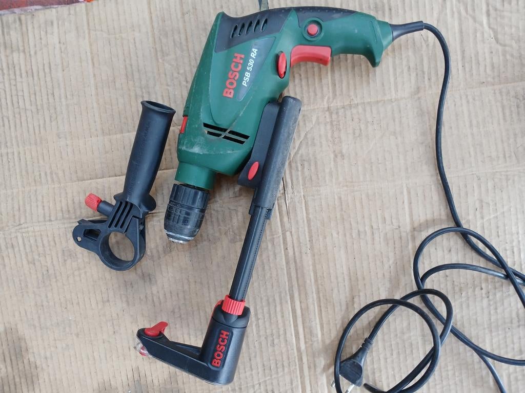 Bosch boormachine PSB 530 RA met opbergkoffer, Doe-het-zelf en Verbouw, Gereedschap | Boormachines, Ophalen of Verzenden, Bosch