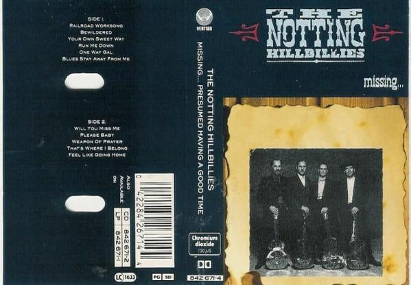 MC Notting Hillbillies - Missing.Presumed having a good Time, Cd's en Dvd's, Verzenden, 1 bandje, Zo goed als nieuw, Voorbespeeld