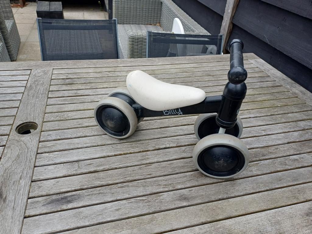 Billy loopfietsje, Ophalen