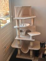 Grote krabpaal beige, Ophalen, Gebruikt, Krabpaal