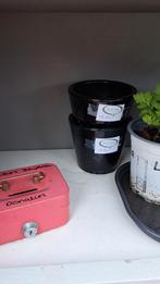 Diverse kamerplantpotjes en tuinpotten, Ophalen, Kunststof, Rond, Tuin