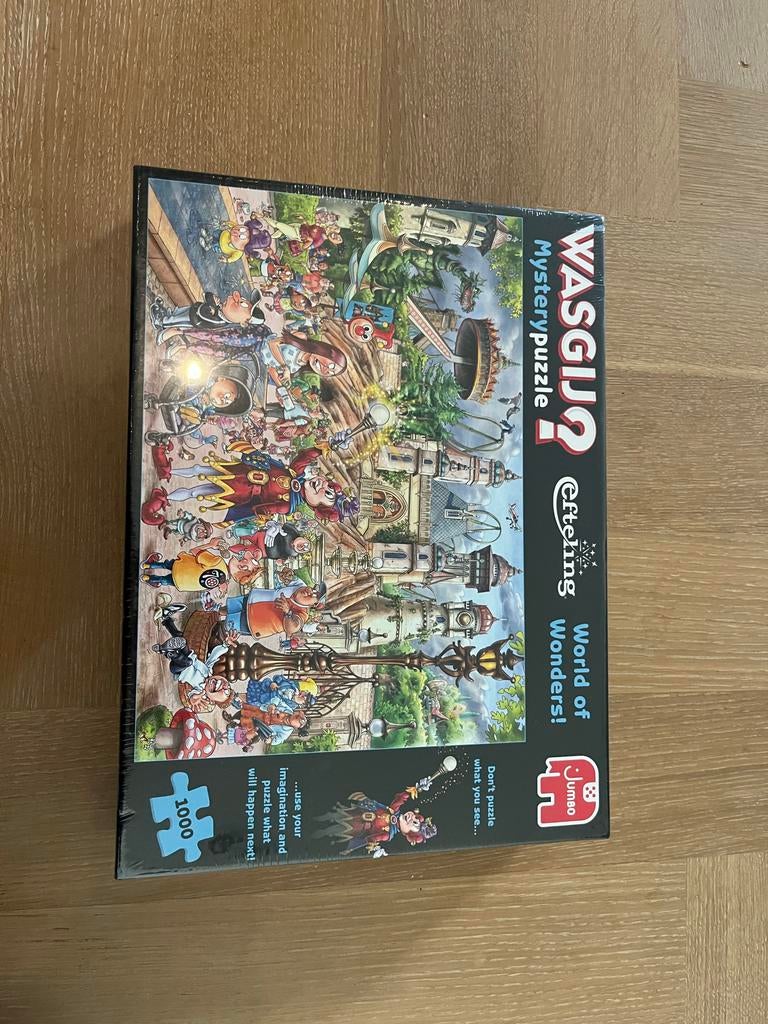 Wasgij Mystery Efteling: Wereld vol wonderen! 1000 stukjes, Ophalen, 500 t/m 1500 stukjes, Nieuw, Legpuzzel