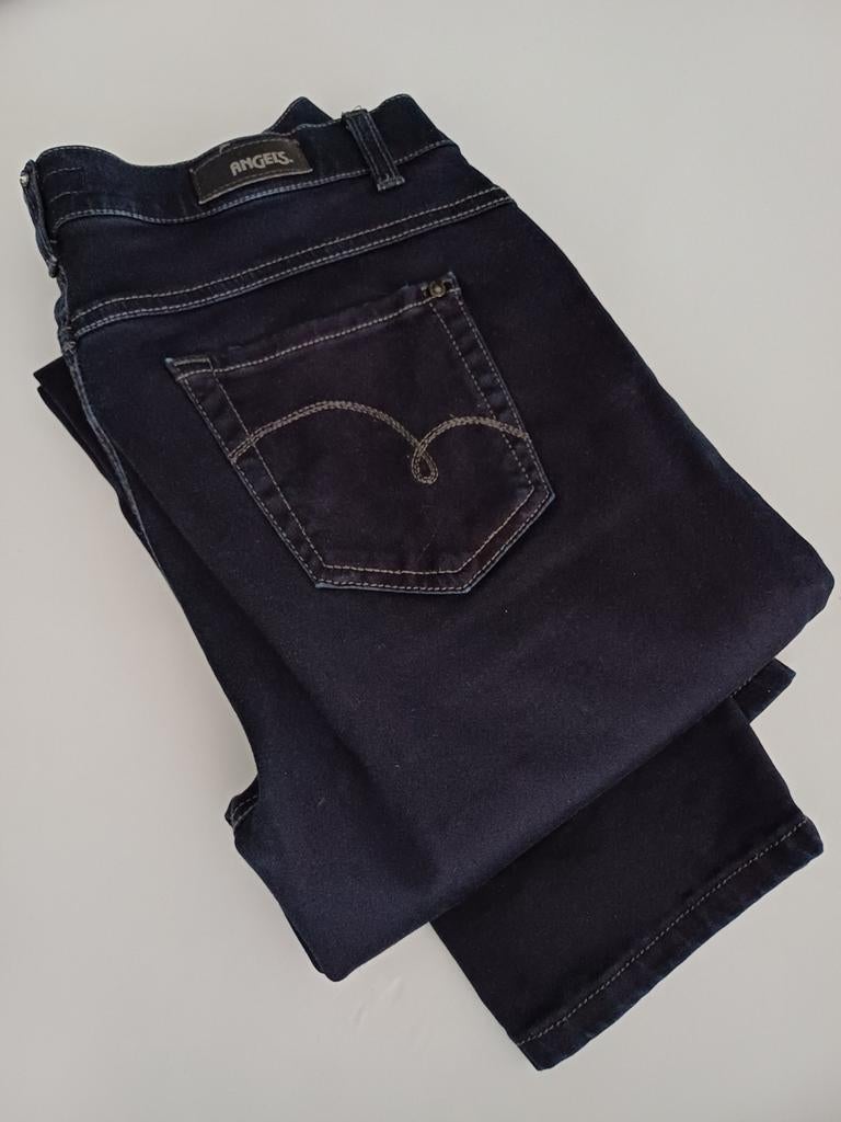 Lange broek van merk Angels, Ophalen of Verzenden, Zo goed als nieuw, Blauw, W28 - W29 (confectie 36)