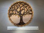 Levensboom Wanddecoratie - 3D Hout - Tree if life, Ophalen of Verzenden, Nieuw