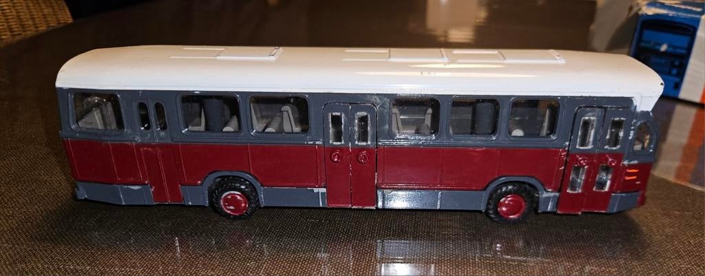 DAF miniatuur stadsbus Nr.38 - Nieuwstaat met originele doos, Overige merken, 1:32 tot 1:50, Ophalen of Verzenden, Zo goed als nieuw