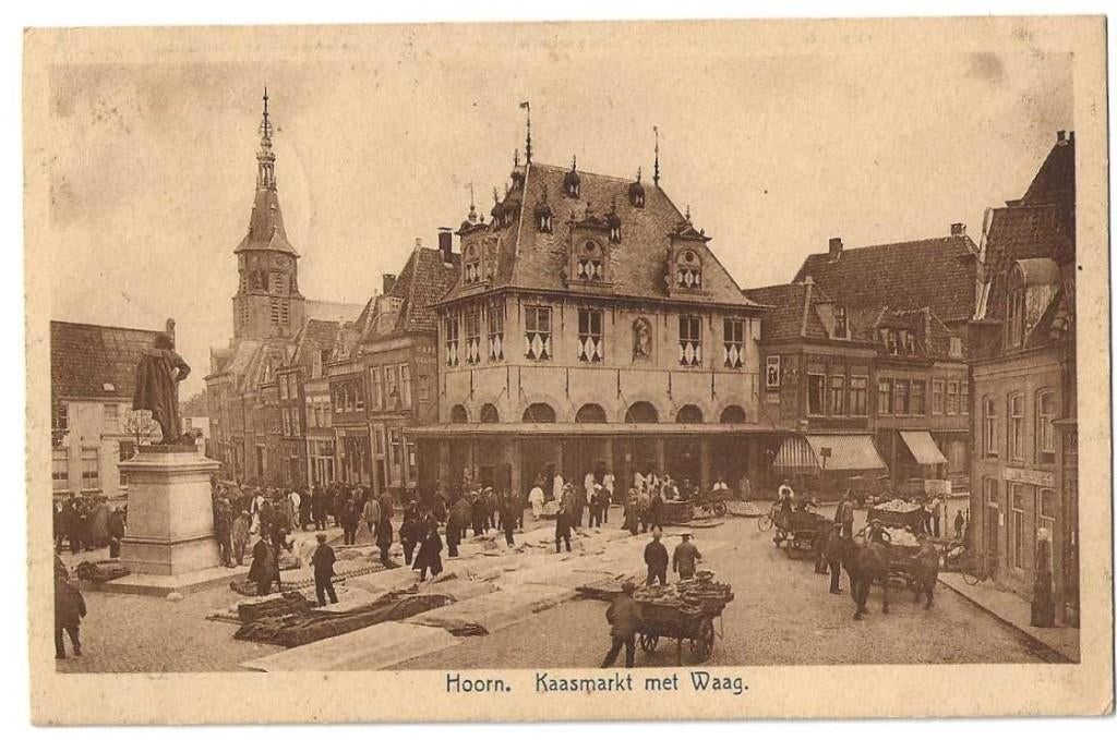 Jt29-54 - Hoorn.  Kaasmarkt, Verzamelen, Verzenden, 1920 tot 1940, Gelopen, Noord-Holland