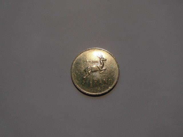 1 munt Zuid Afrika 1 rand 1979 Nicolaas Johannes Diederichs, Ophalen of Verzenden, Zuid-Afrika, Losse munt