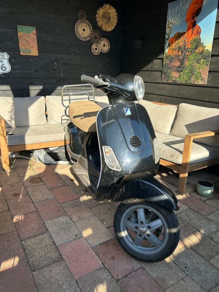 Vespa lx50 2t brom, Fietsen en Brommers, Scooters | Vespa, Ophalen, Gebruikt, Maximaal 45 km/u, Benzine