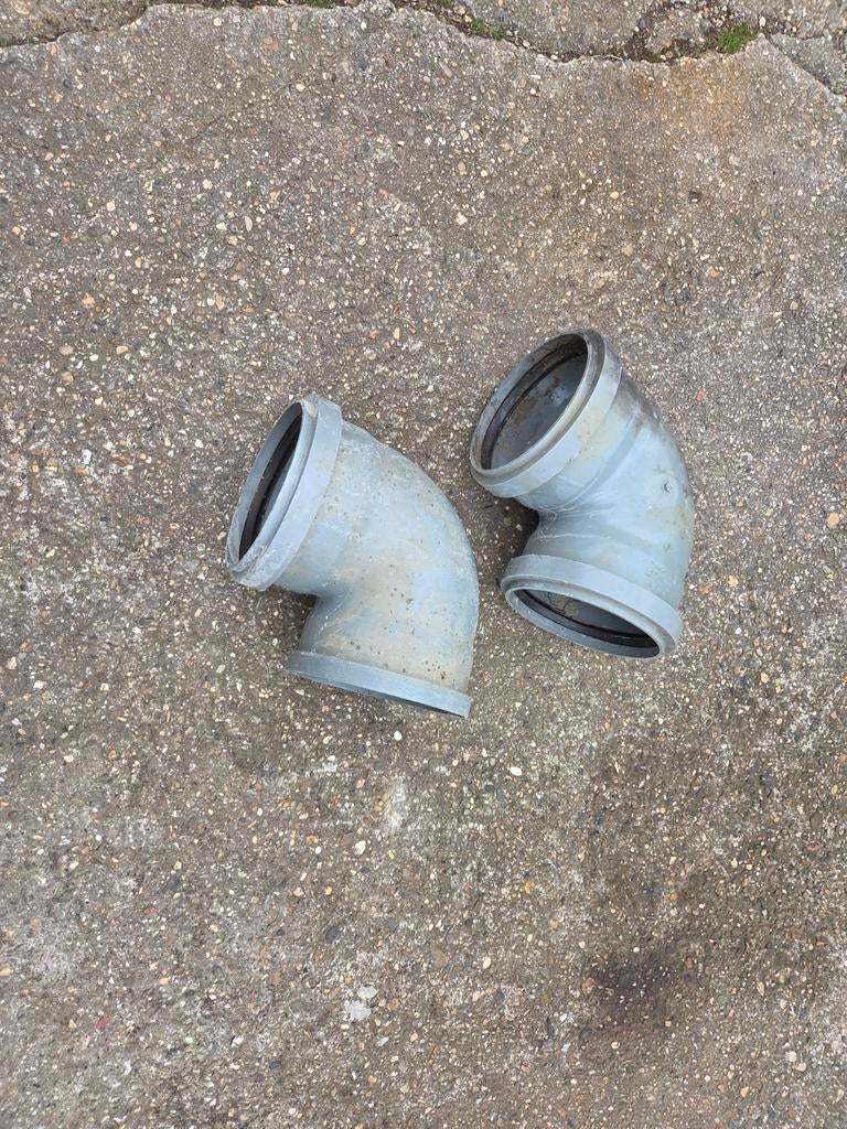 Pvc 250  haaks, Doe-het-zelf en Verbouw, Buizen en Afvoer, Ophalen of Verzenden, Pvc, Minder dan 2 meter, 80 mm of meer