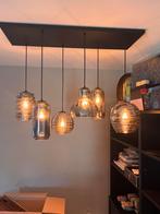 Hanglamp, Huis en Inrichting, Lampen | Hanglampen, Ophalen of Verzenden, Zo goed als nieuw, Glas, Minder dan 50 cm