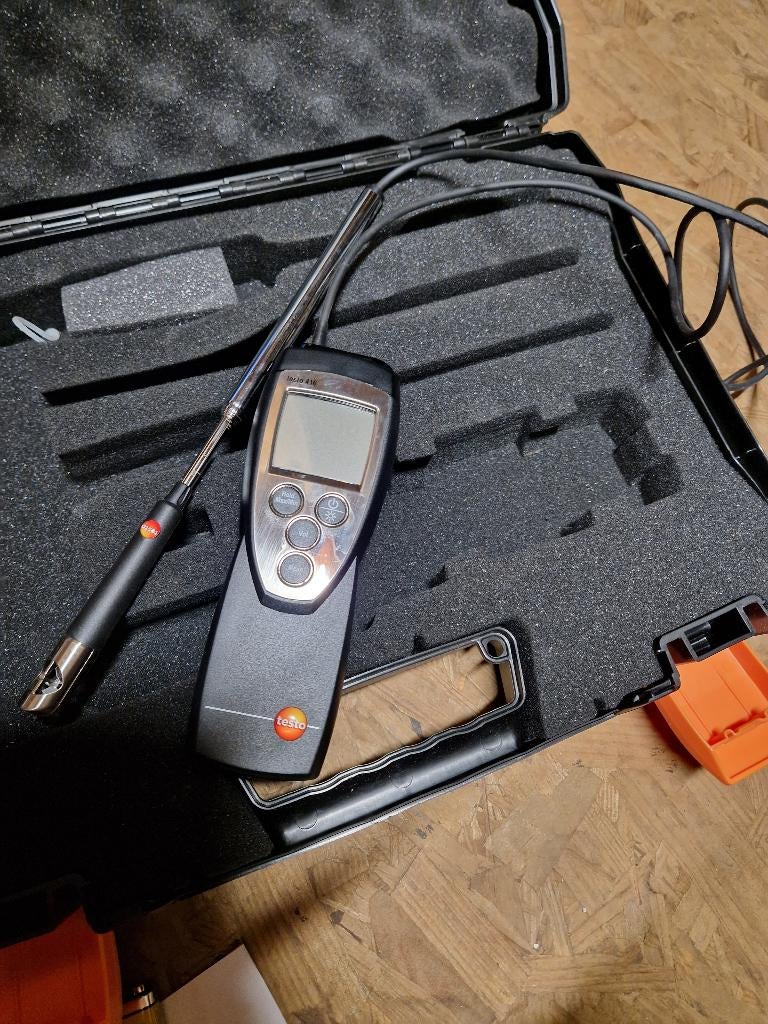 Testo 416 Anemometer Luchtsnelheidsmeter, Ophalen, Nieuw