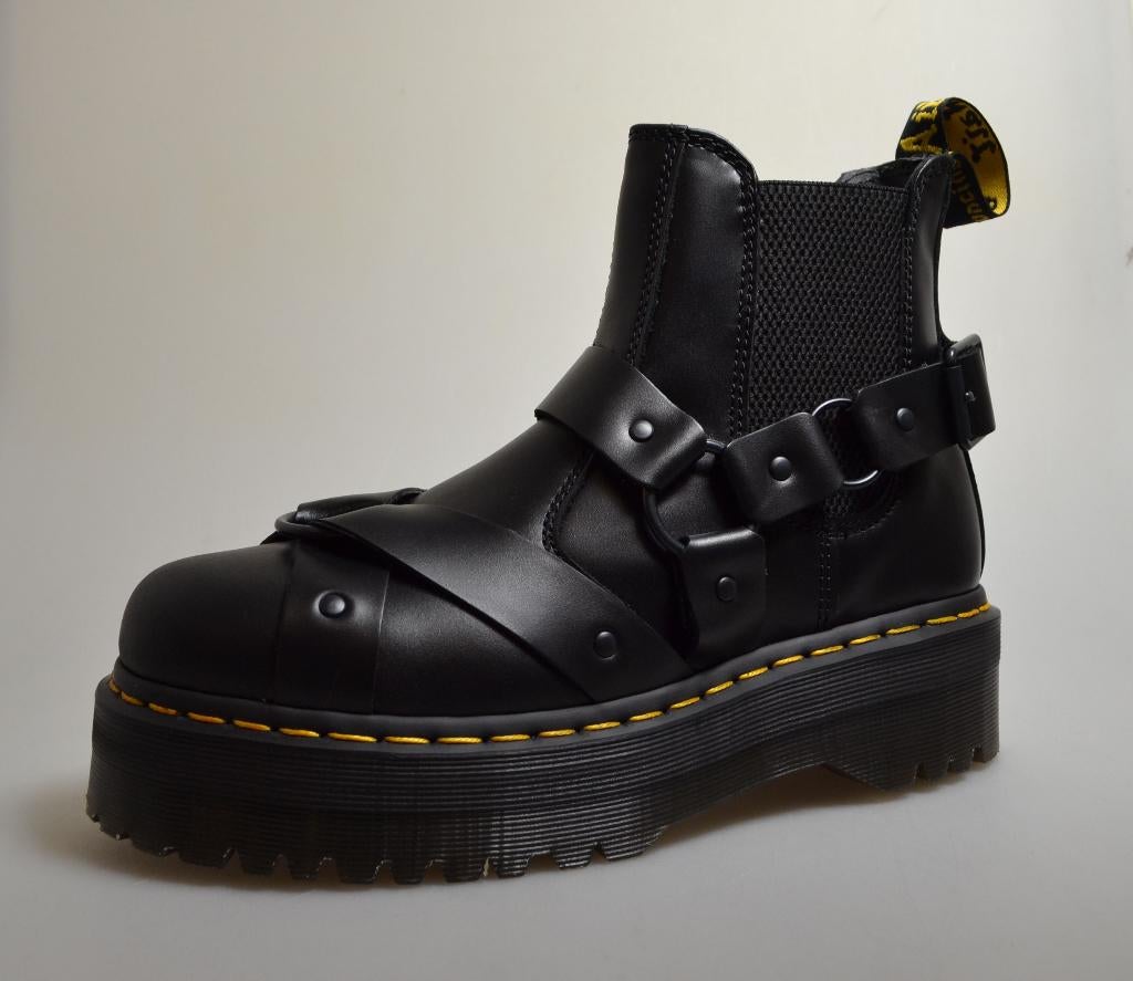 dr martens 2976 quad harness zwart 40, 41, 42, 43, 44,45,46, Kleding | Heren, Schoenen, Zwart, Boots, Nieuw, Ophalen of Verzenden