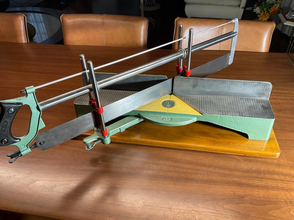 Ulmia 354 Verstekzaag Afkortzaag, Gebruikt, Ophalen of Verzenden, Afkortzaag, 30 tot 70 mm