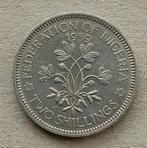Nigeria, 2 shillings 1959, Ophalen of Verzenden, Nigeria, Losse munt