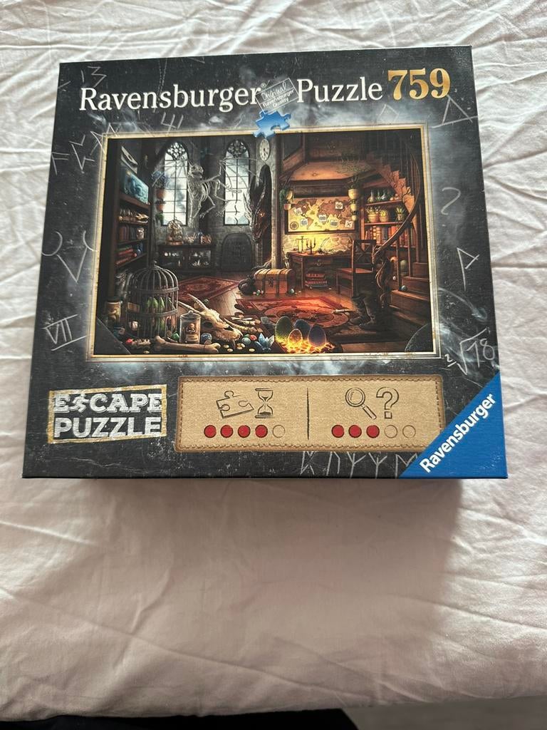 Escape puzzel, Ophalen of Verzenden, 500 t/m 1500 stukjes, Zo goed als nieuw