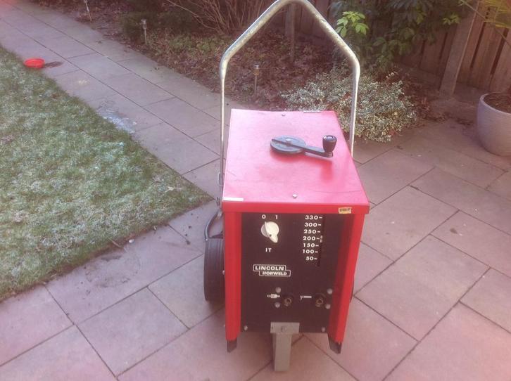 Lincoln /Norweld  Elektrode Lastransformator 330 Amper, Doe-het-zelf en Verbouw, Gereedschap | Lasapparaten, Zo goed als nieuw
