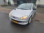 Peugeot 206 CC 1.6-16V CC Quiksilver Cabrio Leer Apk 03-26, Gebruikt, Zwart, 4 cilinders, Cabriolet