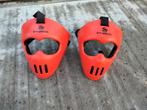 Brabo hockey masker junior rood 2x, Ophalen of Verzenden, Gebruikt, Overige typen