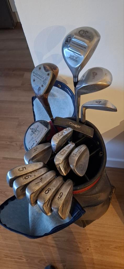 MacGregor Golftas met Golfclubs, Ophalen of Verzenden, Gebruikt, Tas, Overige merken