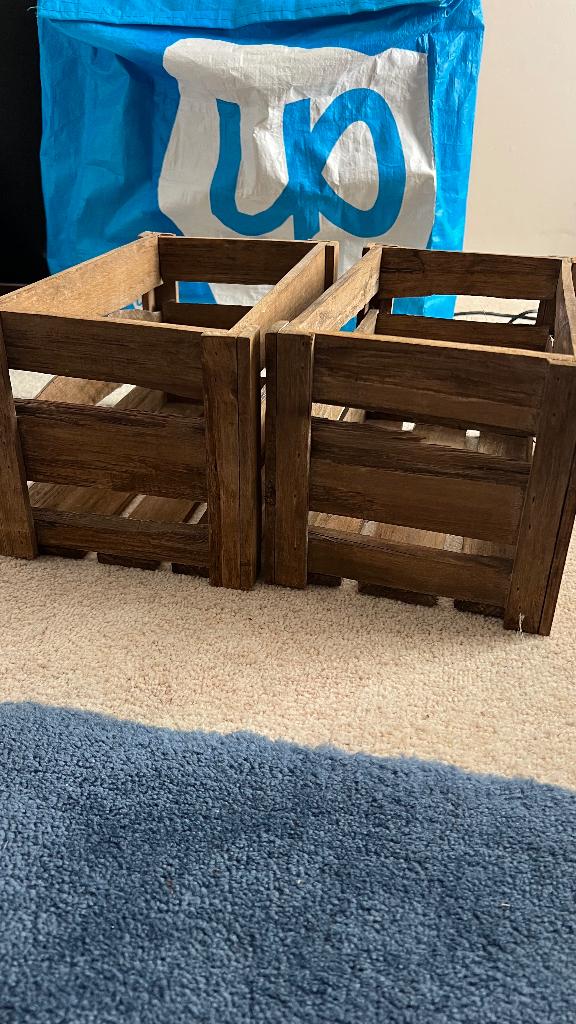 2 kleine opberg manden, Ophalen, Mand, Nieuw, Rechthoekig