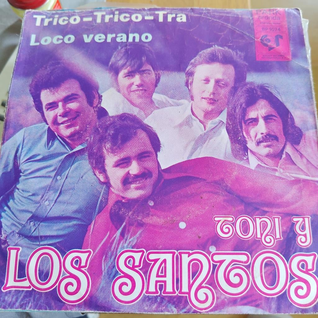 Trico-Trico-Tra / Loco Verano - Toni y Los Santos (Vinyl), Ophalen of Verzenden, 1970 - 1979, Gebruikt, 7 inch