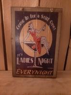 Leuk houten tekstbord, Huis en Inrichting, Woonaccessoires | Tekstborden en Spreuken, Ophalen of Verzenden