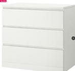 Chest of 3 drawers, Ophalen, 50 tot 100 cm, Zo goed als nieuw, 3 of 4 laden