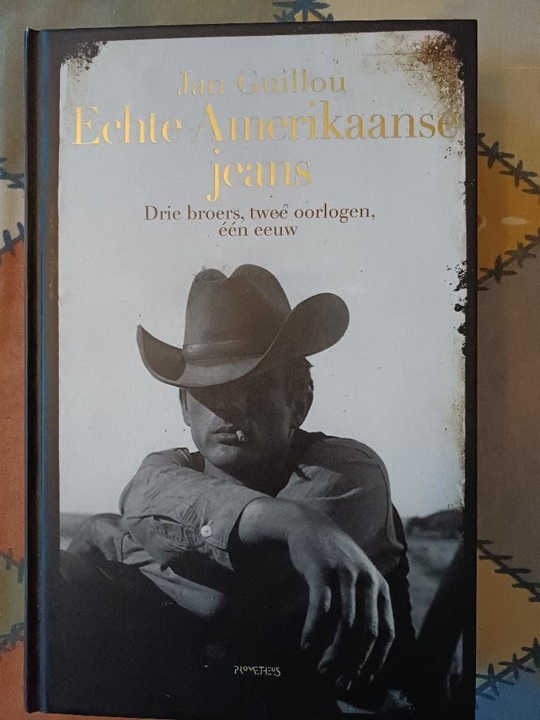 Jan Guillou Echte Amerikaanse Jeans. Hardcover, Ophalen, Gelezen, Jan Guillou