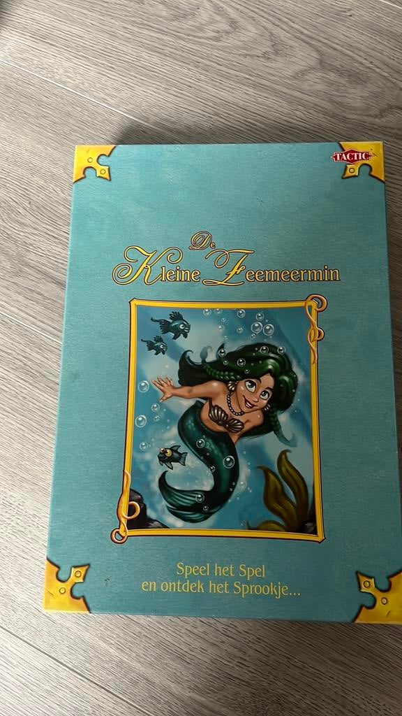 Spel de kleine Zeemeermin, Hobby en Vrije tijd, Gezelschapsspellen | Bordspellen, Ophalen, Zo goed als nieuw
