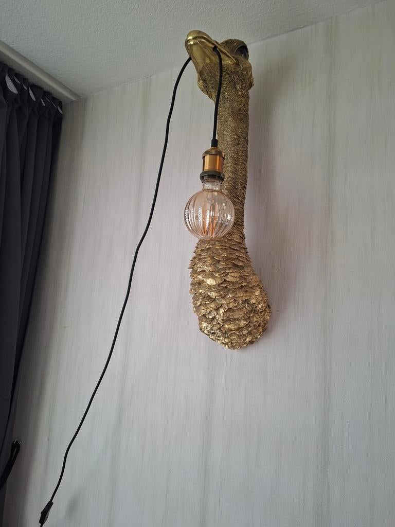 Struisvogel lamp, Ophalen, Zo goed als nieuw