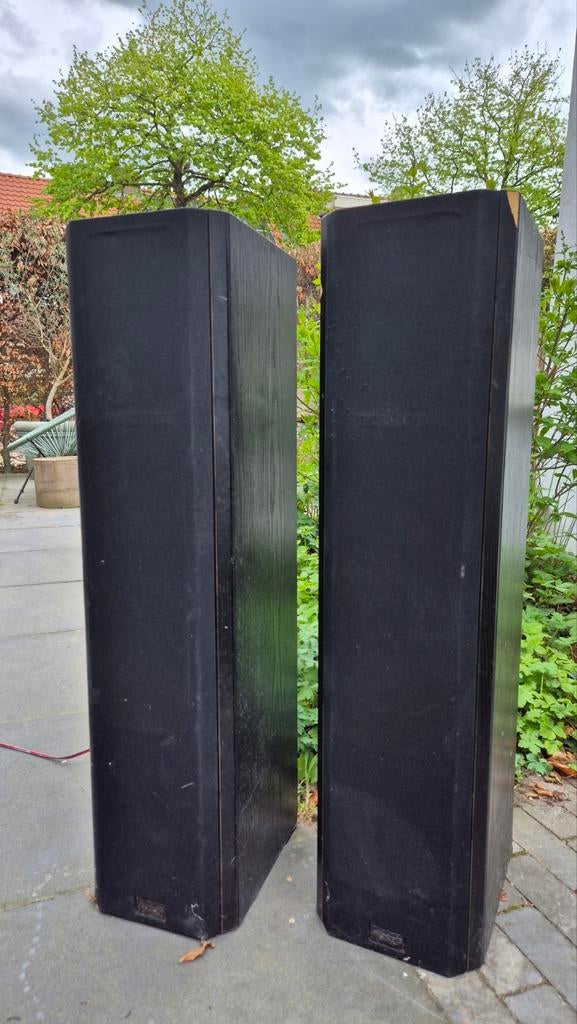 Rubin Quadral Phonologue E 120W Speakers (2 stuks), Gebruikt, 120 watt of meer, Front, Rear of Stereo speakers, Ophalen