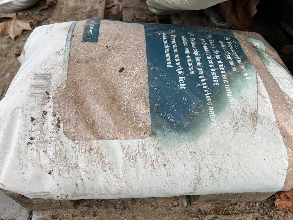 Voegzand, 2 zakken, Ophalen, Nieuw