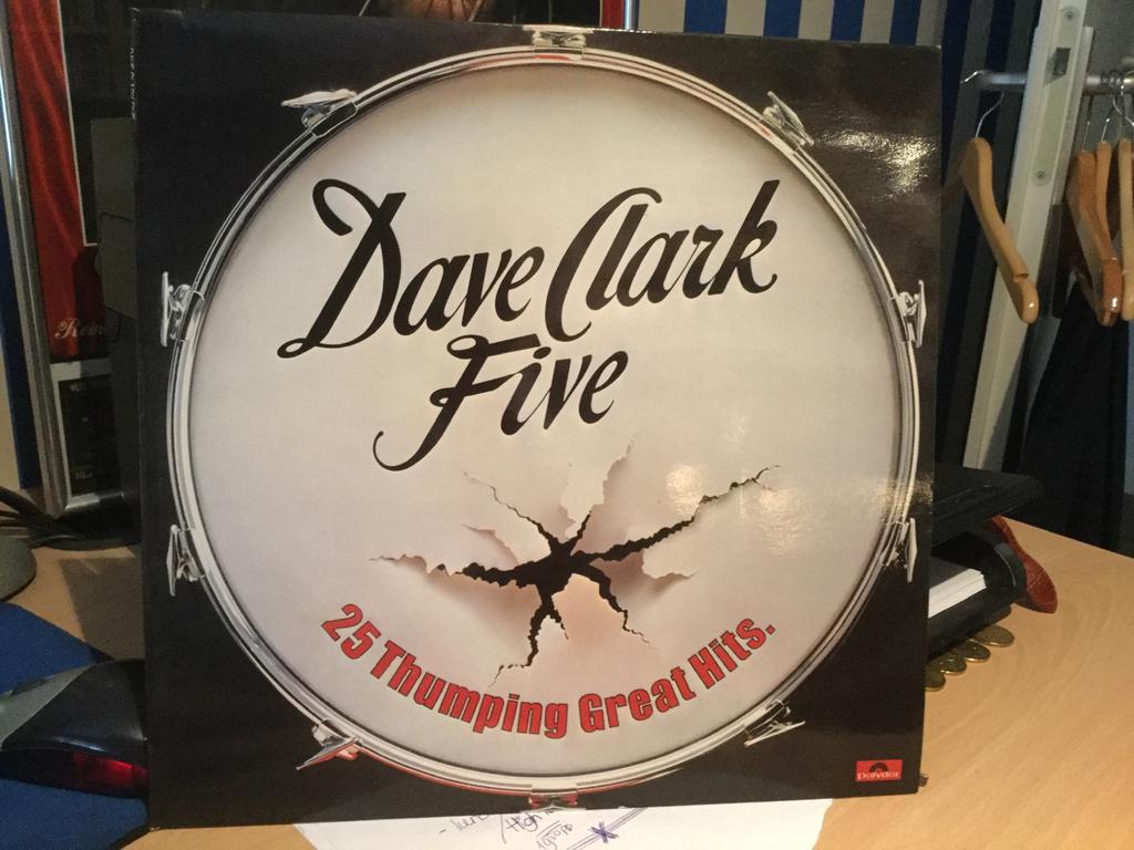 Dave Clark Five-25 thumping greatest. Topvinyl., Ophalen of Verzenden, 1960 tot 1980, Zo goed als nieuw, 12 inch
