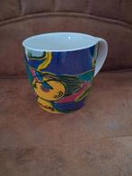 Prachtige Porseleinen Beker - Kunstenaar Corneille -, Ophalen of Verzenden, Zo goed als nieuw, Overige stijlen, Kop(pen) en/of Schotel(s)