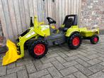tractor Claas met frontlader en kipkar, Ophalen, Gebruikt, Trapvoertuig