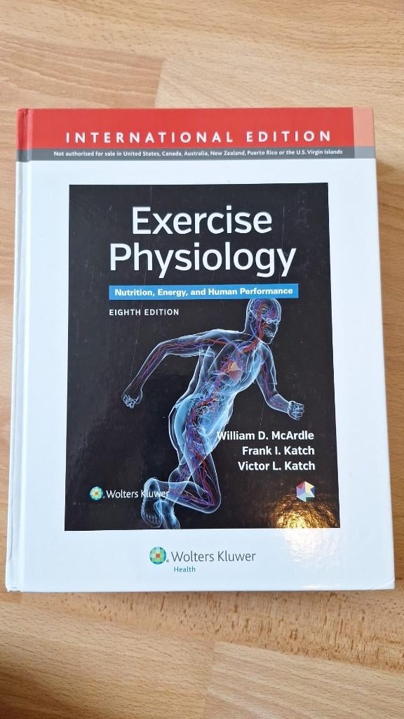 Exercise Physiology: Nutrition, Energy, and Human Performanc, Boeken, Studieboeken en Cursussen, Ophalen of Verzenden, Beta, Zo goed als nieuw
