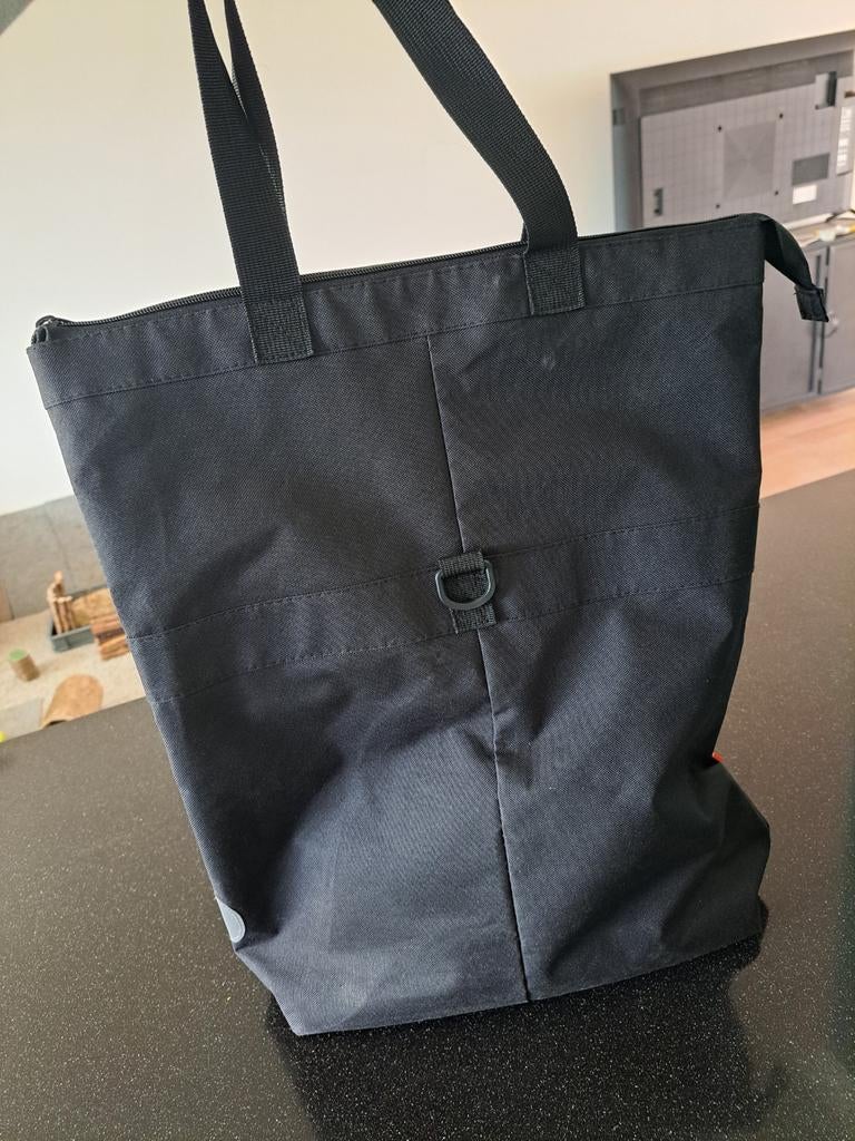 Zwarte Hema fietstas 20liter 51x34x12, Ophalen of Verzenden, Zo goed als nieuw