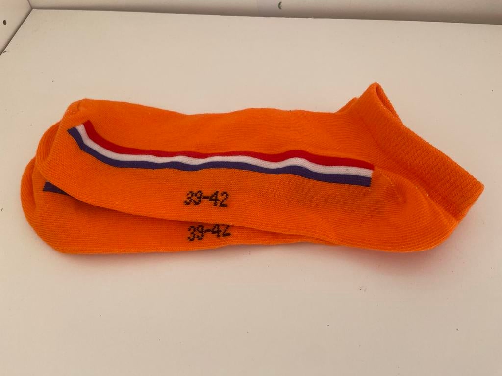 Oranje Koningsdag Sokken Nieuw Maat 39-42 Rood Wit Blauw, Kleding | Dames, Sokken en Kousen, Nieuw, Sokken en Kniesokken, Maat 39 t/m 42