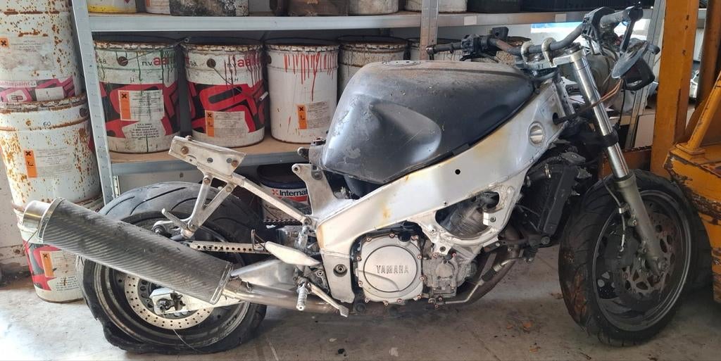 Yamaha FZR1000 sport brandschade. Motorblok goed. Nl Kenteke, Motoren, Onderdelen | Yamaha, Ophalen, Gebruikt