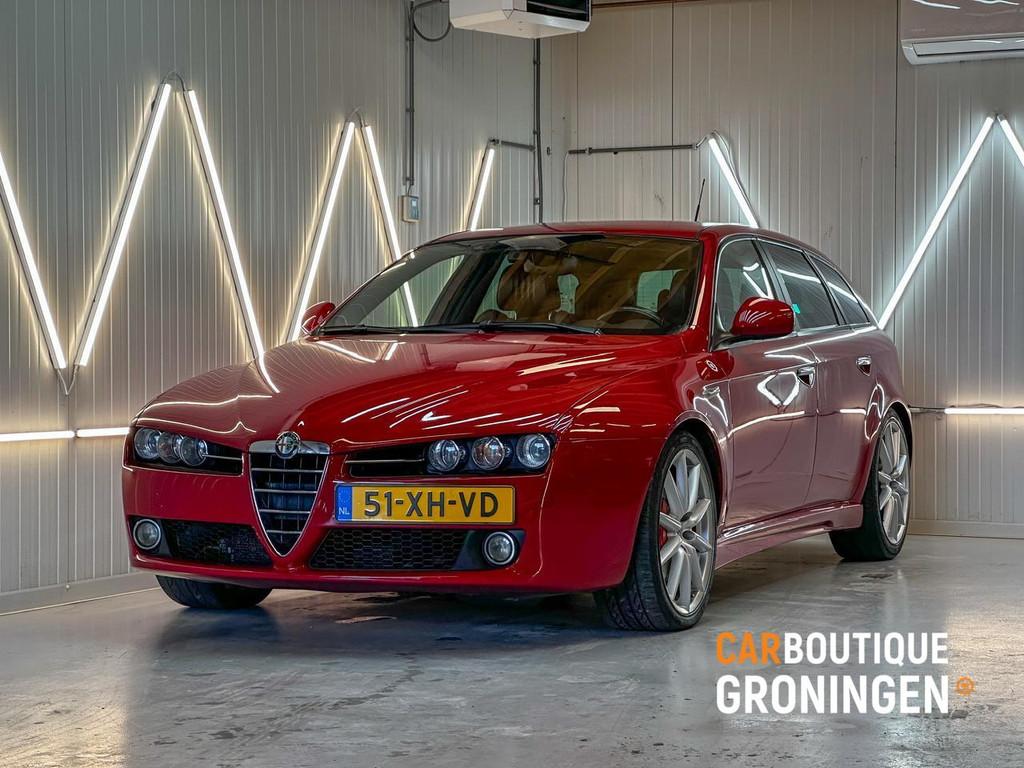 Alfa Romeo 159 Sportwagon 3.2 V6 JTS Q4 TI| Koppeling defect, Auto's, Alfa Romeo, 3195 cc, Zwart, Navigatiesysteem, Handgeschakeld