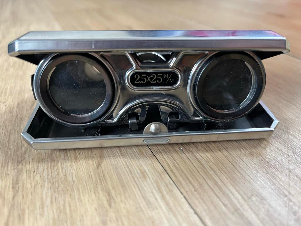 Vintage Reader's Digest Verrekijker 2.5x25 MM, Audio, Tv en Foto, Optische apparatuur | Verrekijkers, Ophalen of Verzenden, Gebruikt