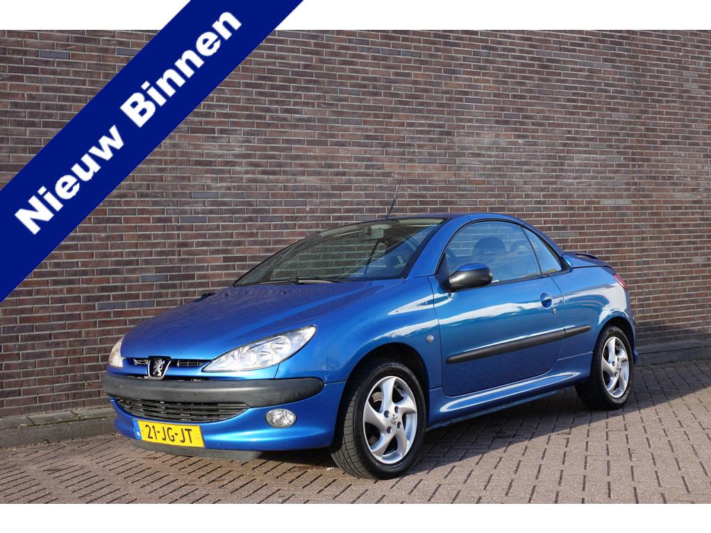 Peugeot 206 CC 1.6-16V, nieuwe koppeling en nieuwe APK bij a, Voorwielaandrijving, Gebruikt, 4 cilinders, Cabriolet