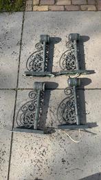 Antieke lantaarnvoet voor wand x4, Antiek en Kunst, Ophalen
