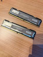 2x 8GB Crucial Ballistix Sport LT DDR4 3000MHz, Gebruikt, DDR4, 8 GB, Ophalen of Verzenden